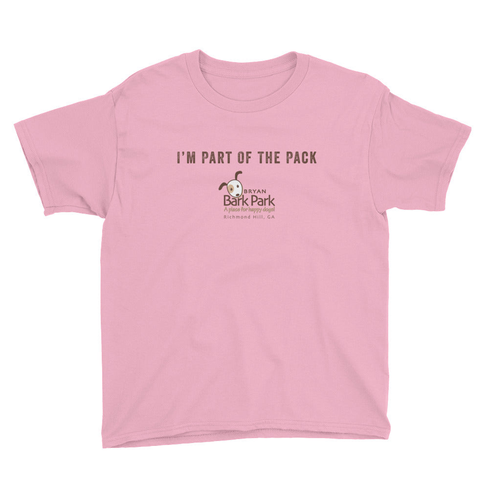 I'm part of the pack, part of the pack, Dog Pack T-shirt, Bark Park T-shirt, Bryan Bark Park, Dog T-Shirt, kids t-shirt dogs